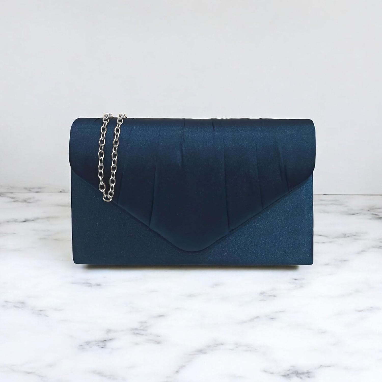 fi9® DAMER SATIN PARTY BORD BRIDAL EVENING CLUTCH HANDVÄSKA Handväska