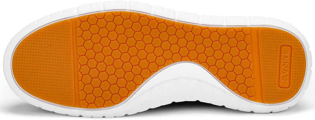 SVNKE mäns Oxfordskor formella promenadskor finskor klassiska halkfria business vardagsskor snörning lätt sneaker