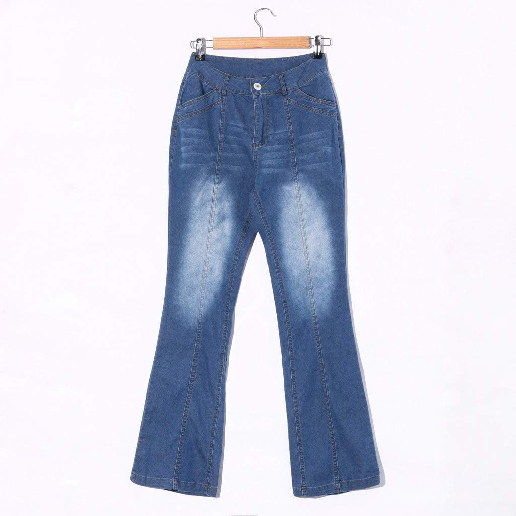 Jeans Kvinnor Hög Midja Denim Byxor Stretch Bekväma Jeans Bekväma Push Up Byxor Med Fickor Mode Baggy Stil Avslappnad För Kontor, Fritid Och Daglig Användning
