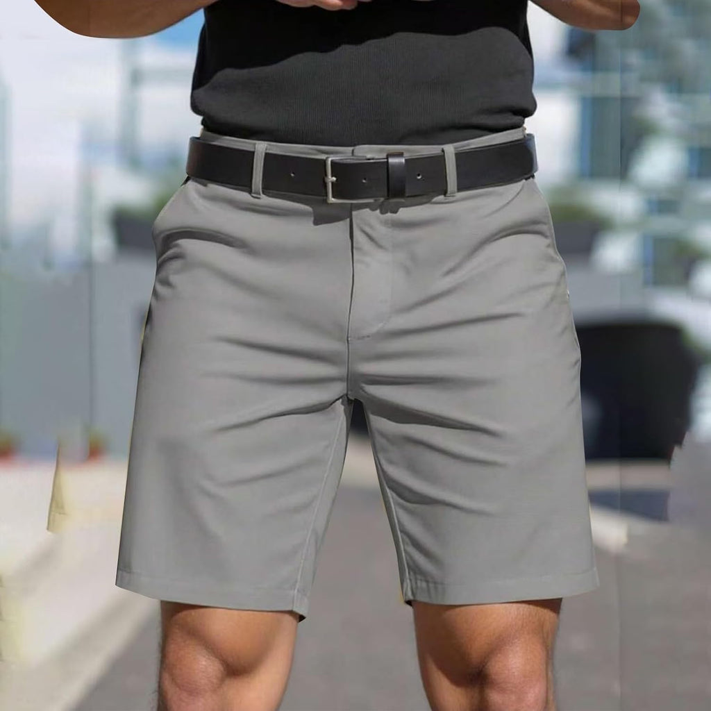 Herr Lagerarbete Shorts Plock Man Hållbar Slitstark Andas Elastisk Midja Förstärkt Fickor