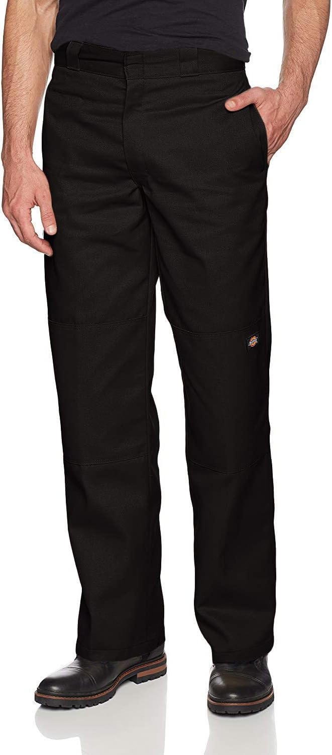 Dickies Double Knee-arbetsbyxor för män, lös passform, stora-långa