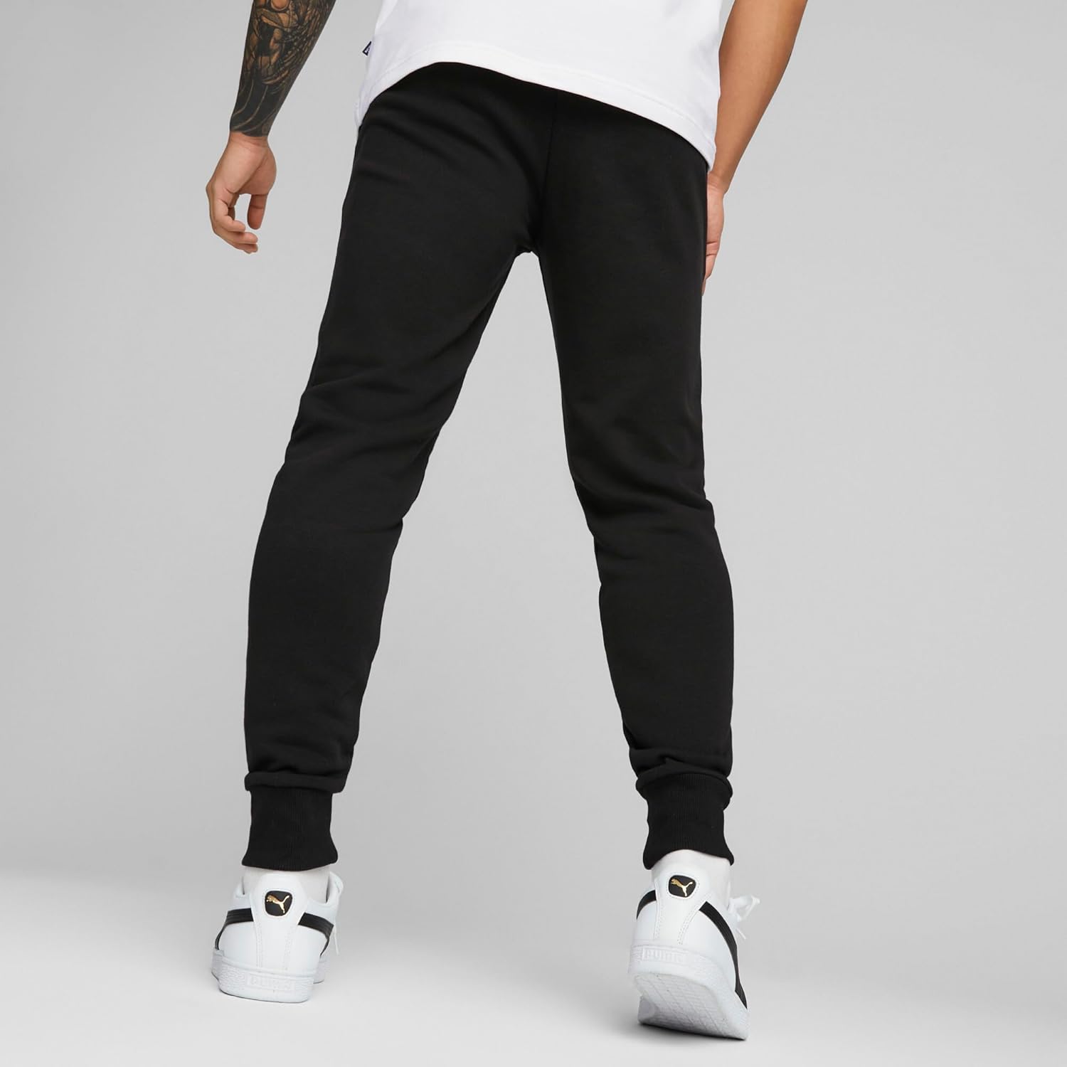 PUMA herr Stickade byxor Ess logo byxor Tr Cl