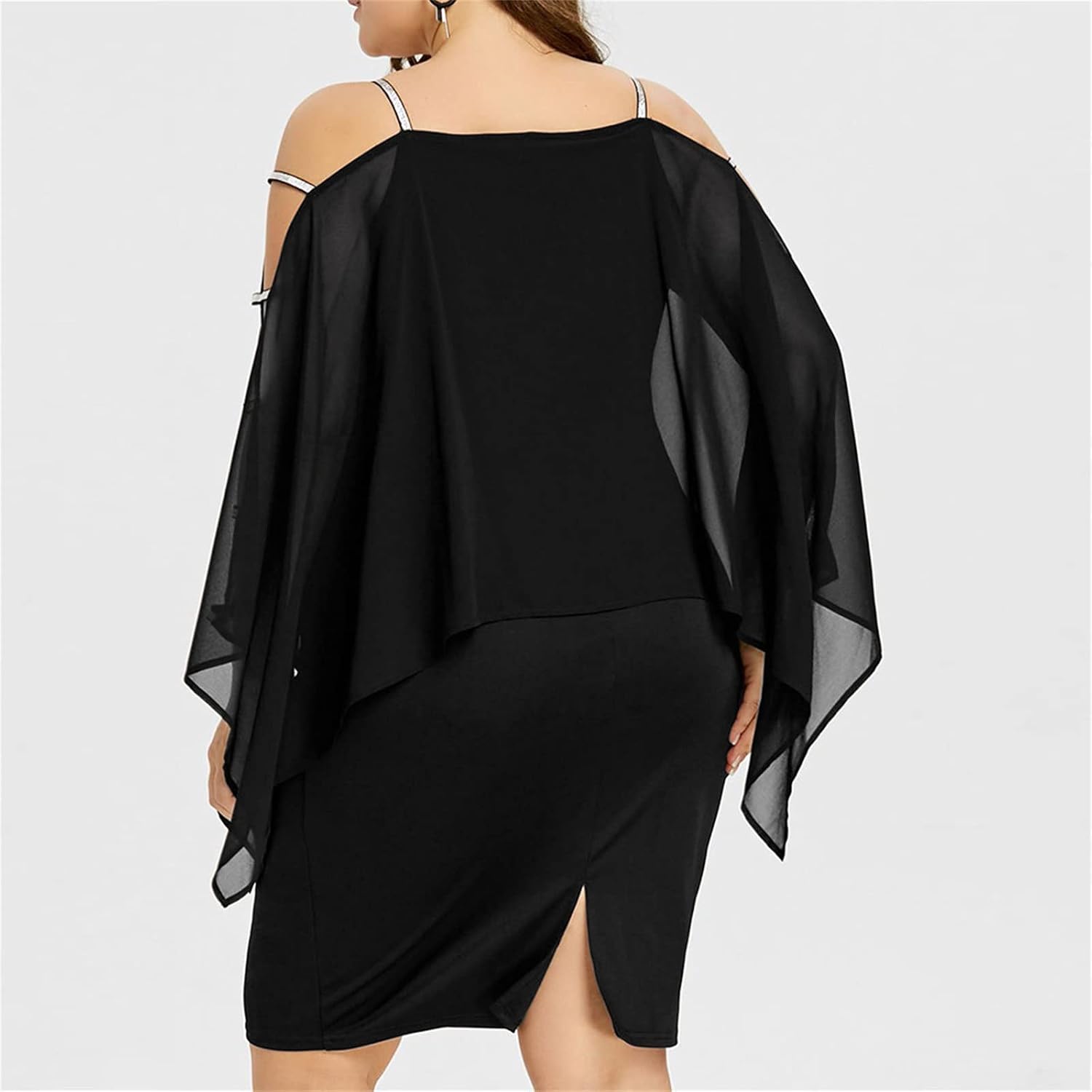 Klänningar för kvinnor kvinnor plus size bröllop gäst spets swingklänning retro halvärm axellös kväll bal midi-klänning maxiklänningar för kvinnor