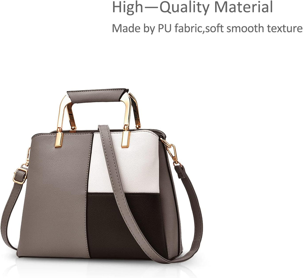 NICOLE&DORIS Dam axelväskor enkel axelväska crossbody messengerväska väska all satchel väska för dam PU läder