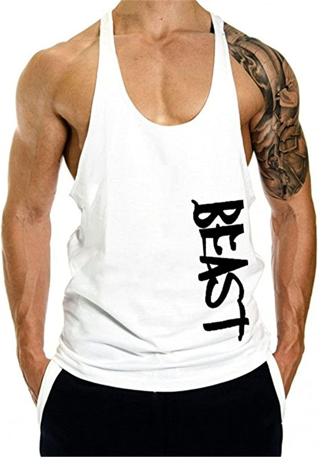 Beast bodybuilding linne bodybuilding sport träning t-shirts