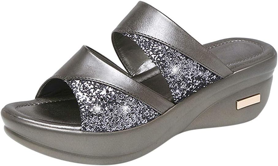 Sandaler casual skor dam mode plattform sommar tå dam sandaler för dam sandal vandring