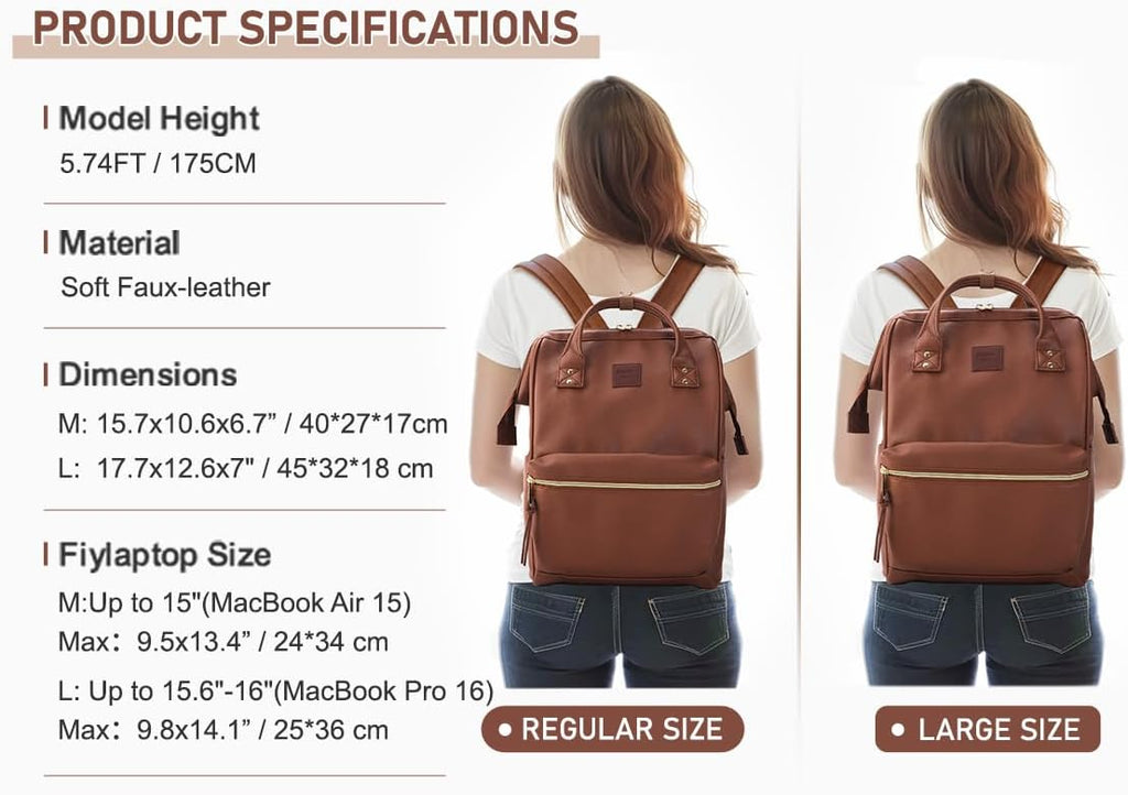 Kah&Kee unisex - vuxen Pu2 ryggsäckar (1-pack)