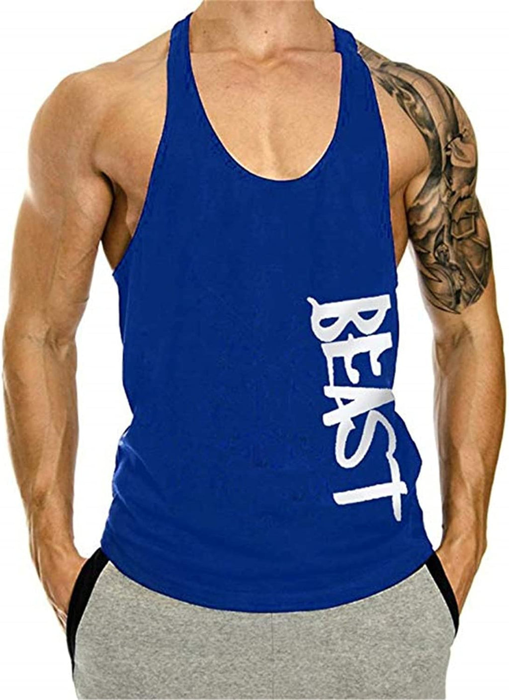 Beast bodybuilding linne bodybuilding sport träning t-shirts