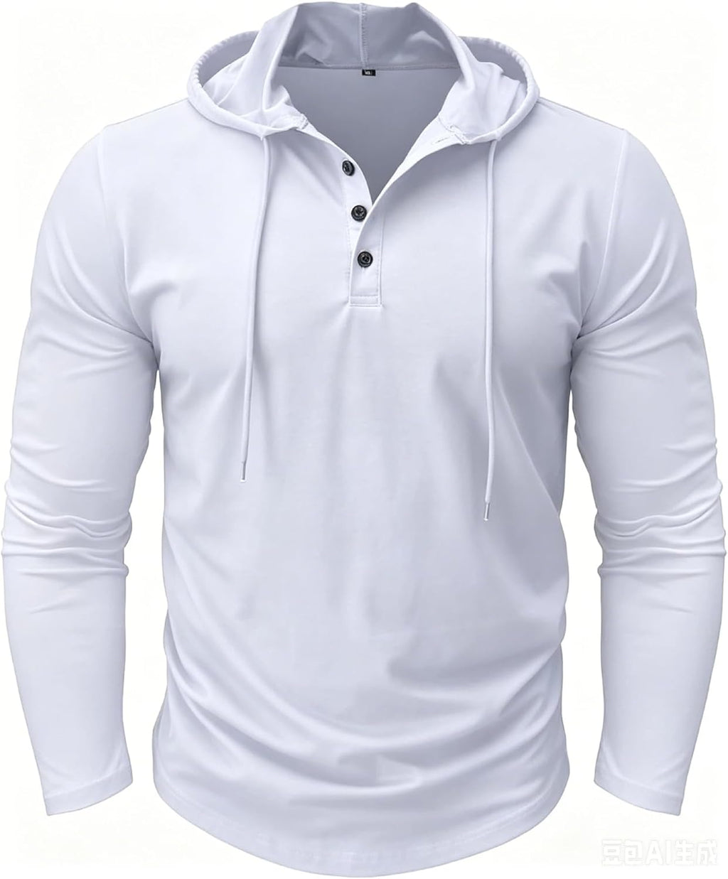 MakingDa Atletisk kortärmad huvtröja för män, moderiktig tränings- och gympullover, huvtröja, knapp, muskelpassform, somrig sweatshirt, lätt, hiphop, löpning, boxning, vandring, sport, tröja