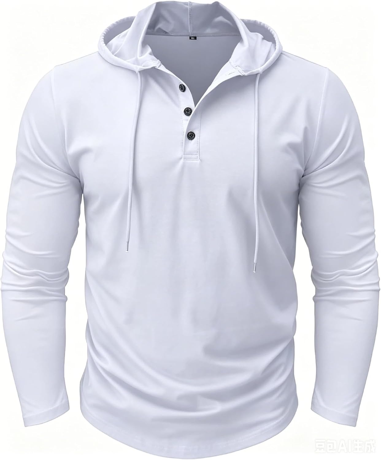 MakingDa Atletisk kortärmad huvtröja för män, moderiktig tränings- och gympullover, huvtröja, knapp, muskelpassform, somrig sweatshirt, lätt, hiphop, löpning, boxning, vandring, sport, tröja