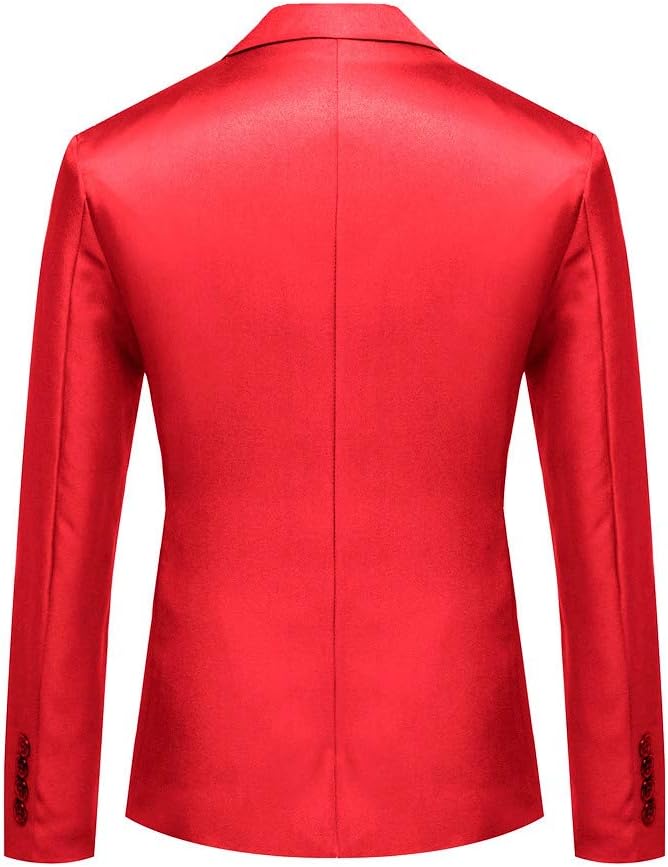 Générique Kostymjacka för män elegant formell kavaj bröllop business smal passform klassisk chic kontor ceremoni modern kavaj jacka herr A25