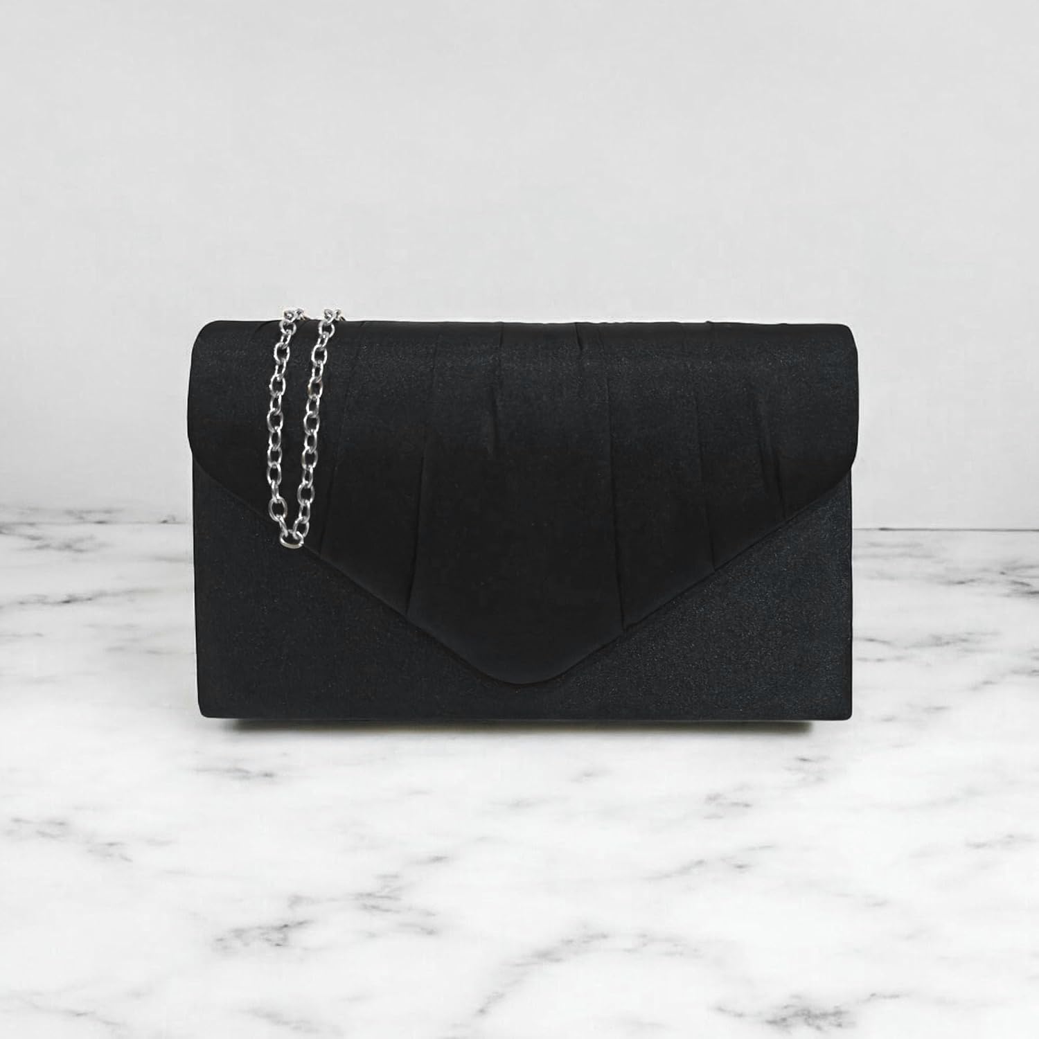 fi9® DAMER SATIN PARTY BORD BRIDAL EVENING CLUTCH HANDVÄSKA Handväska