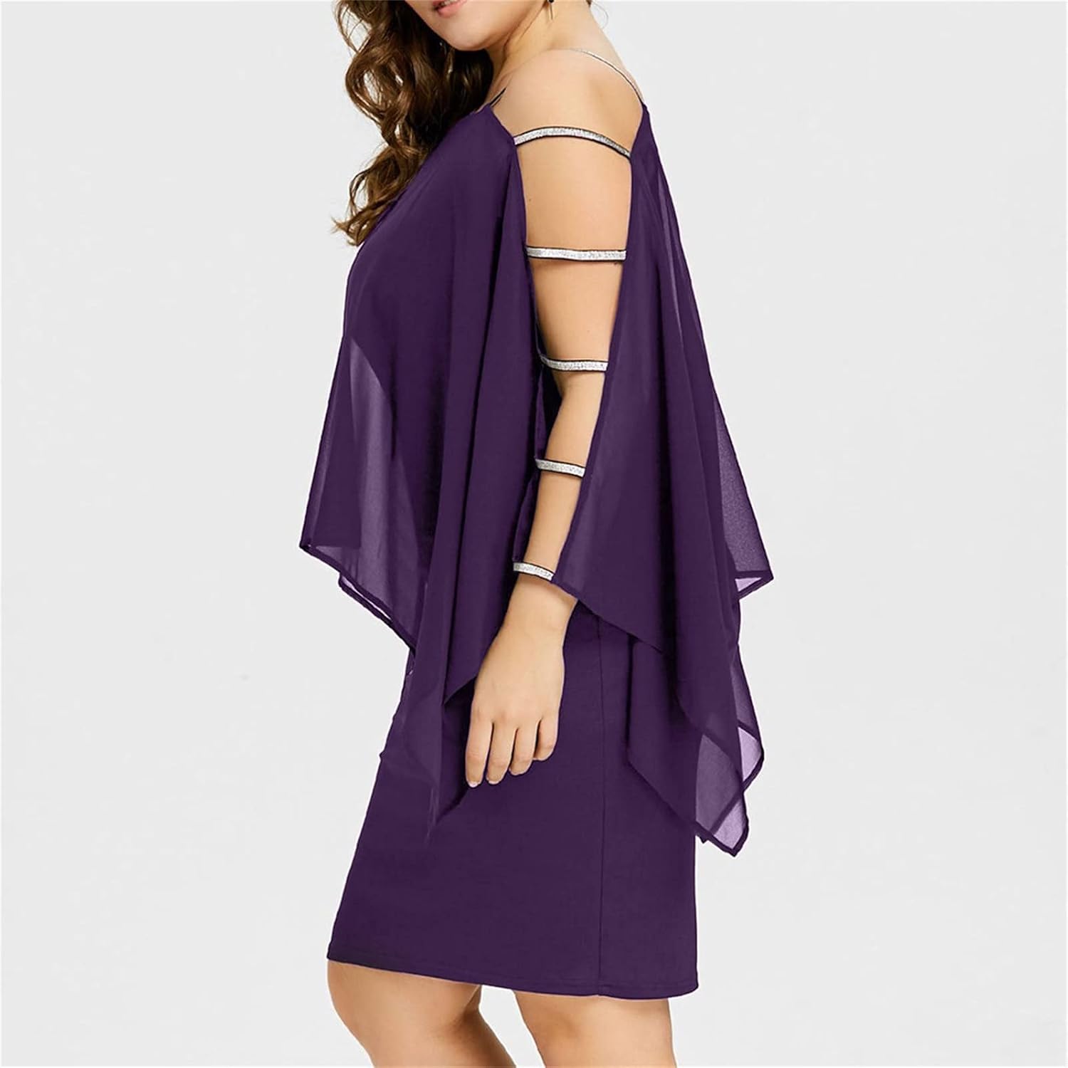 Klänningar för kvinnor kvinnor plus size bröllop gäst spets swingklänning retro halvärm axellös kväll bal midi-klänning maxiklänningar för kvinnor