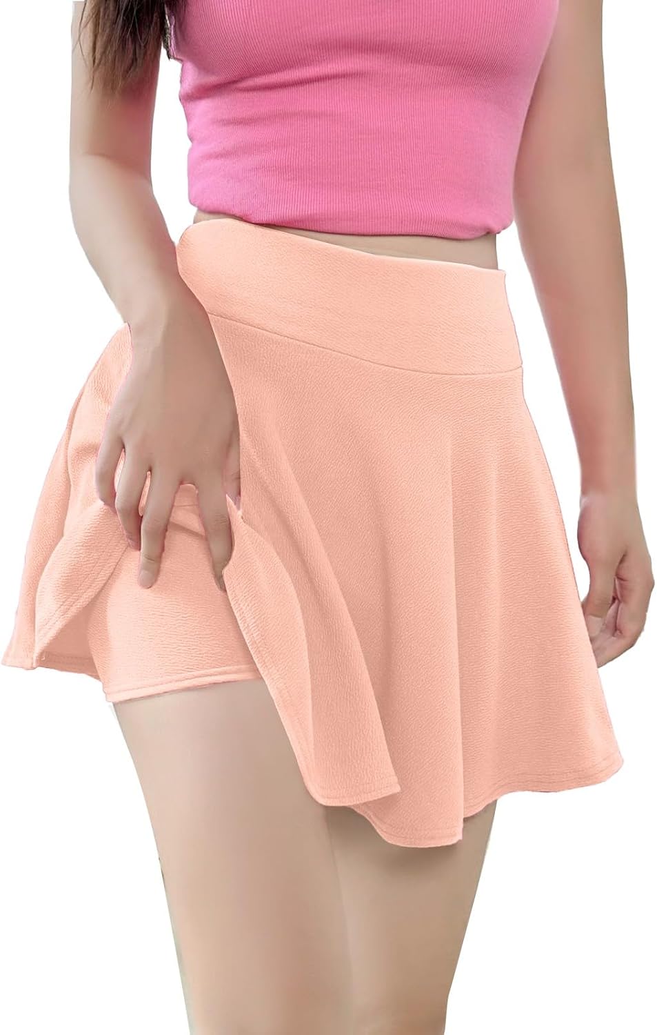 Dam Sommarklänning Plus Size Casual Koreansk Version Plisserad Kjol