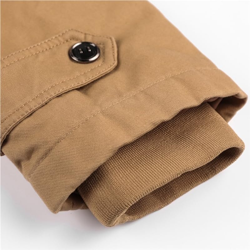 Vattentät aktiv herrjacka Utomhussportjacka Casual Vindtät herrjacka Lätt lager på lager Herrjackor Jacka Bekväm Andningsbar Passform(Black,3XL)