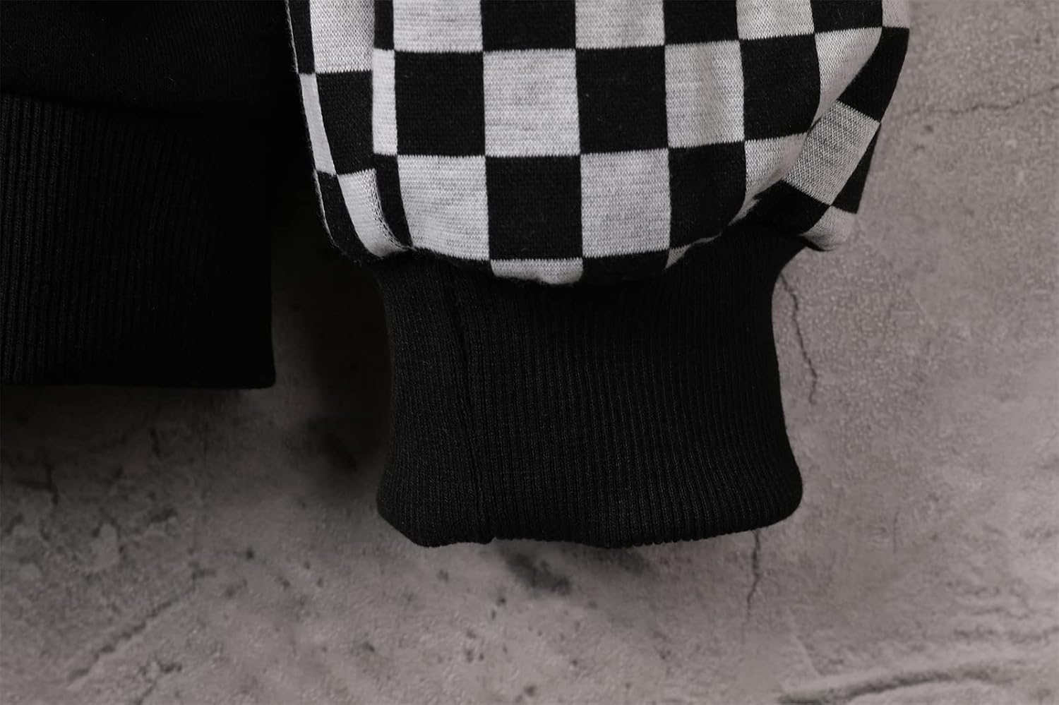 GURUNVANI Lappteknik huvtröjor herr bokstavstryck streetwear huvtröja herr sweatshirt