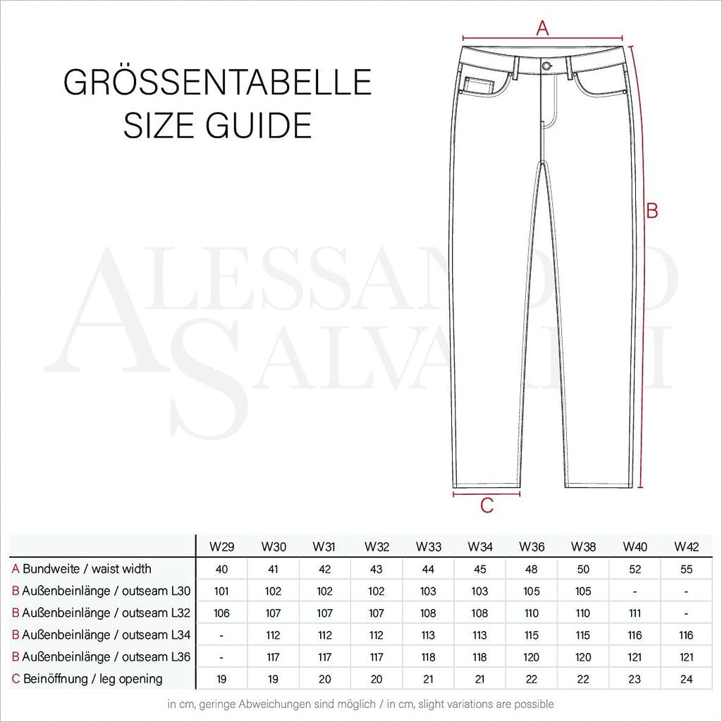 A. Salvarini herr designer jeans byxor blå stonewash tjocka vita dekorativa sömmar AS011