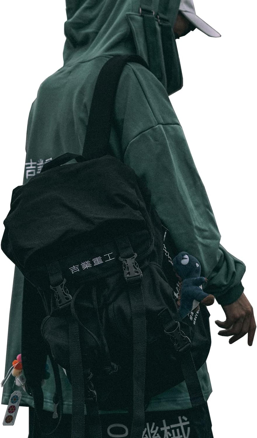 MFCT Techwear Ryggsäck för män, japansk väska