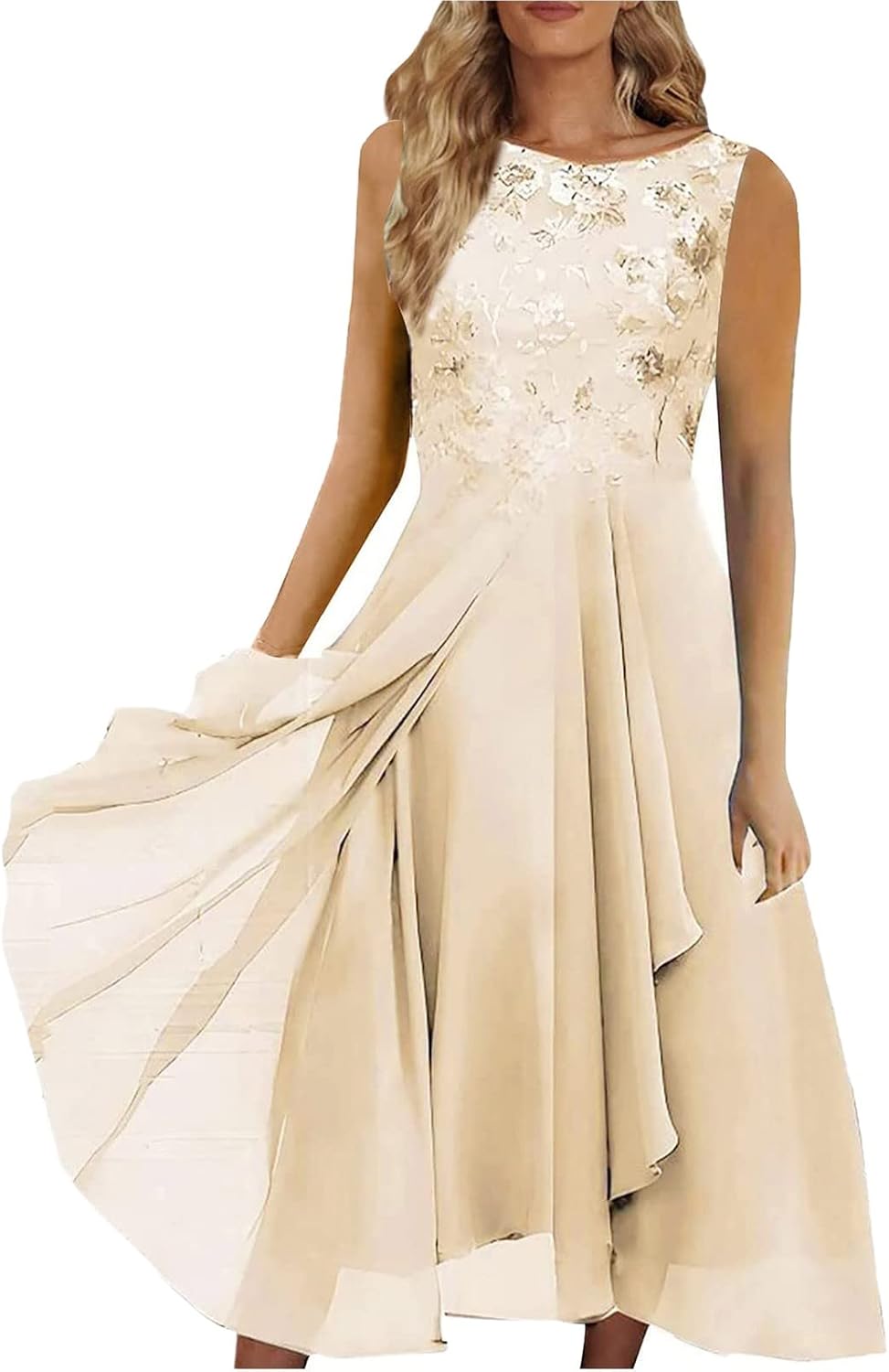 Sommarklänning dam, aftonklänningar, lång klänning, elegant chiffong, spets, swing, cocktailklänning, ledig, festliga klänningar för kvinnor, för bröllopsgäst, brudtärneklänningar, festklänning
