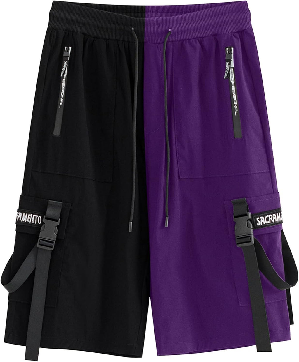 XYXIONGMAO Joggingbyxor för män Techwear svarta hiphop cargoshorts streetwear träningsbyxor cargobyxor för män
