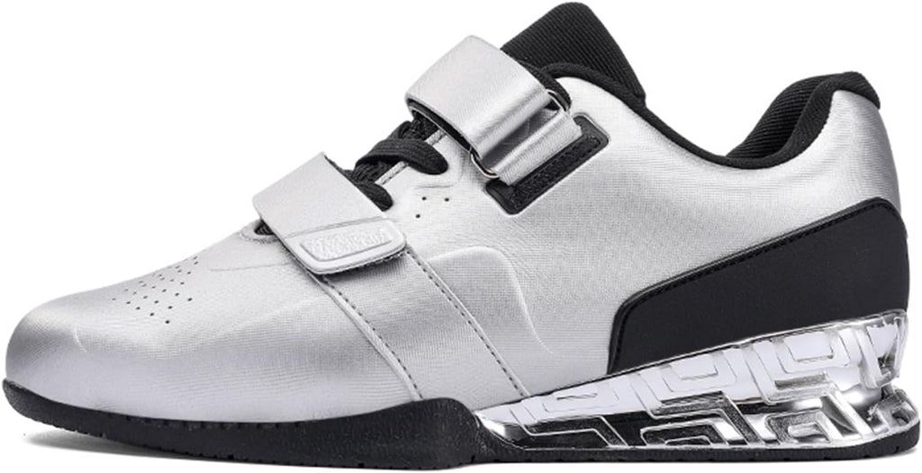 Tyngdlyftningsskor för män, Styrkelyft Bodybuilding Squat Skor Gym Cross Trainers Skor