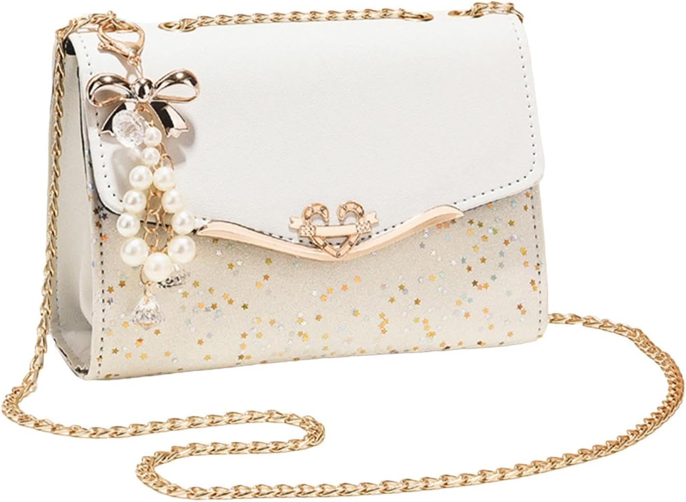 Glitter Axelväska - 20 * 8 * 14cm Wristlet Bag, Shiny Evening Handväska, Glittrande Party Carrier | Stylingsystem Bröllopsdräkter, Elegant Arrangemang Av Tillbehör Evenemang, För Utställning Av Fe