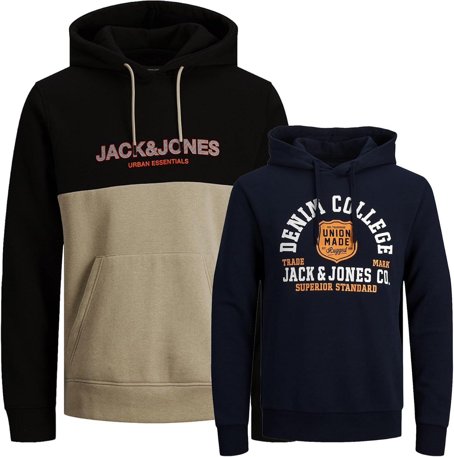 Herr JACK & JONES Tunn Turtleneck Stickad tröja Klassisk Rundhals Sweater Långärmad Grundläggande JJEEMIL