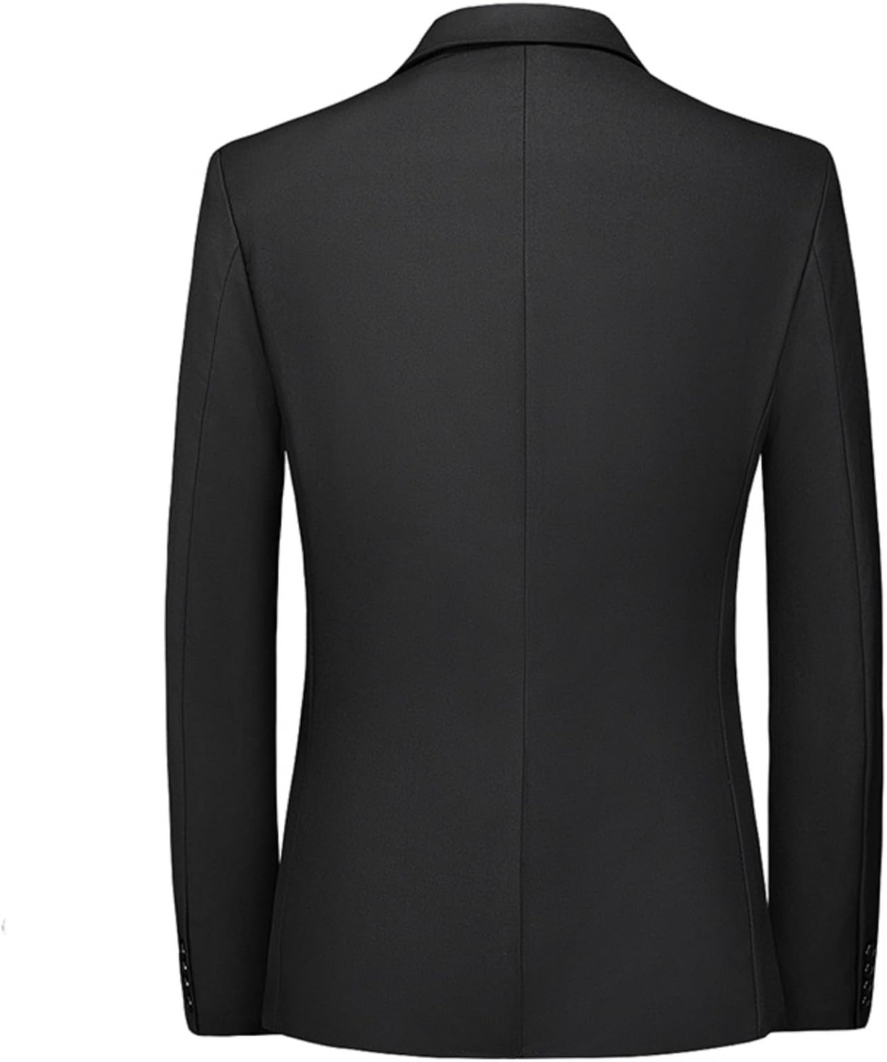 herr 2-delat kostymset slim fit med fallande en-knapp-drömare/brudgum kavaj och byxor för bröllop fest och affärer