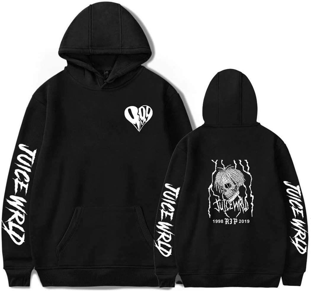 Unisex huvtröja sweatshirt rappare hiphop toppar vardaglig pullover sweatshirt med huva för tonåringar män kvinnor