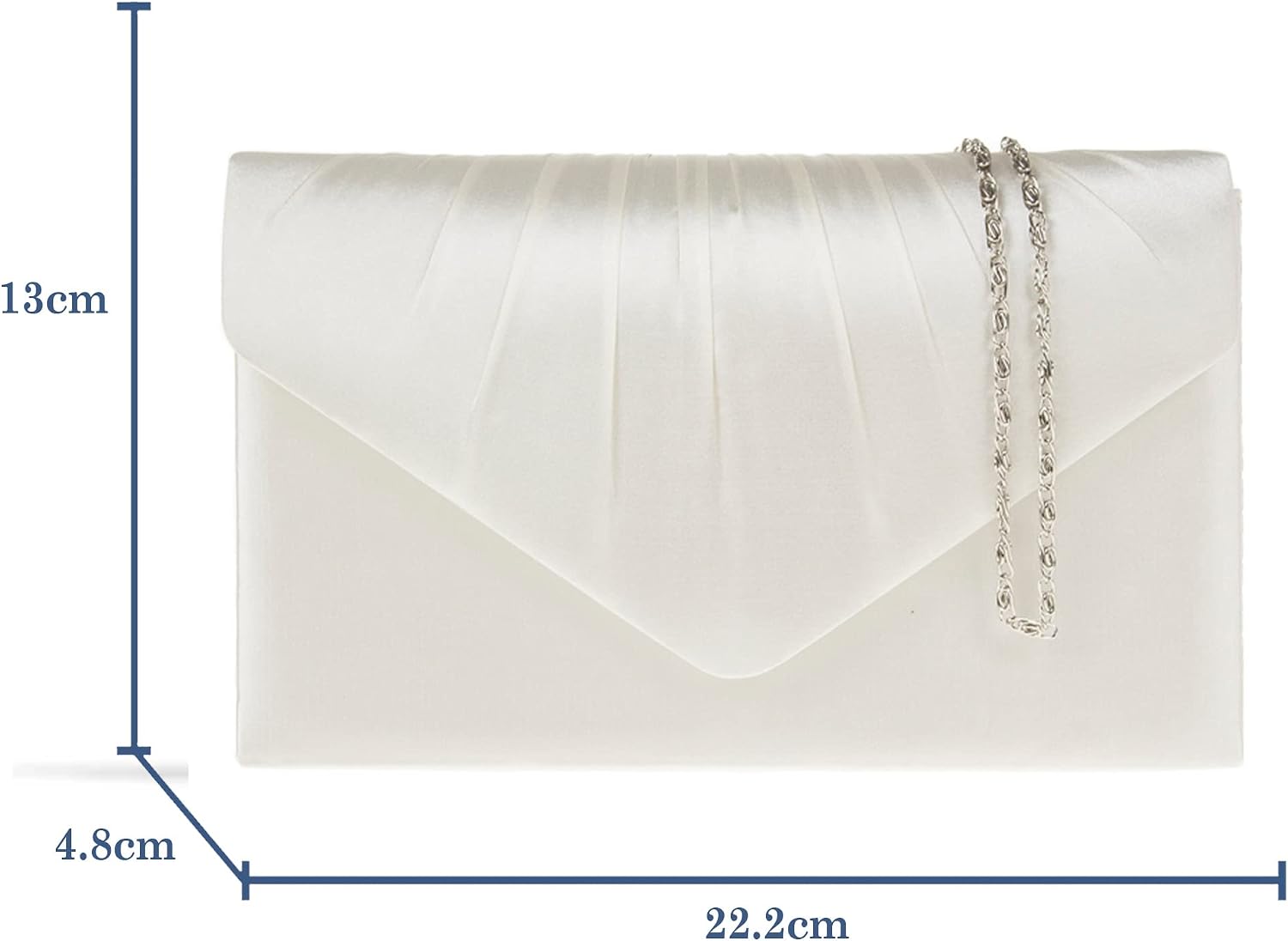 fi9® DAMER SATIN PARTY BORD BRIDAL EVENING CLUTCH HANDVÄSKA Handväska
