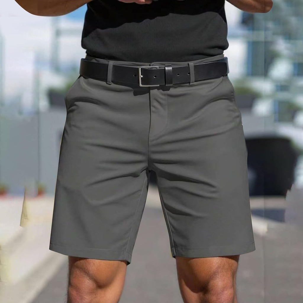 Herr Lagerarbete Shorts Plock Man Hållbar Slitstark Andas Elastisk Midja Förstärkt Fickor