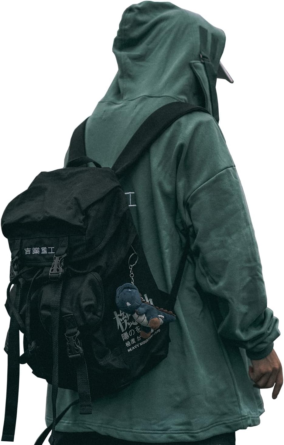 MFCT Techwear Ryggsäck för män, japansk väska