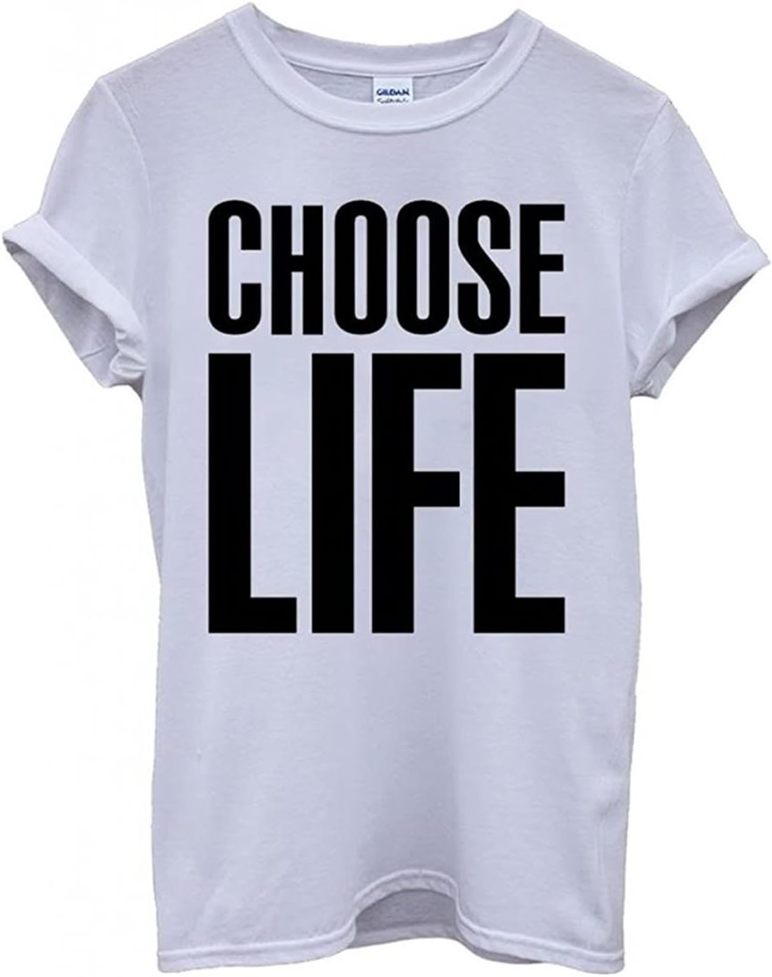 Choose Life unisex T-shirt herr dam 80-talet rolig nörd nörd nörd