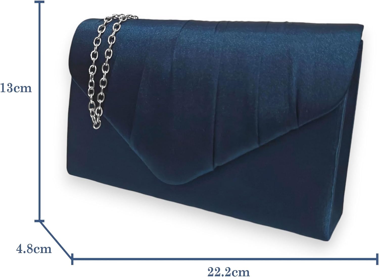 fi9® DAMER SATIN PARTY BORD BRIDAL EVENING CLUTCH HANDVÄSKA Handväska