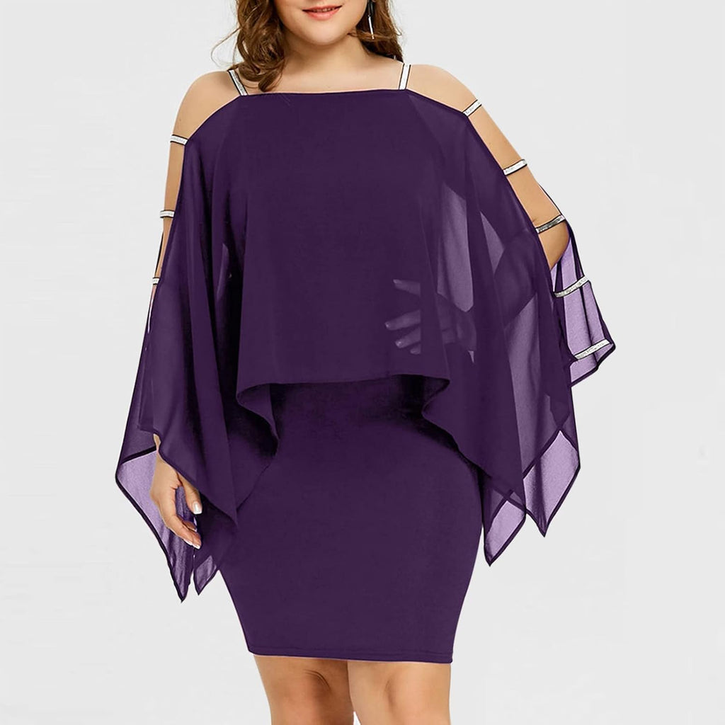 Klänningar för kvinnor kvinnor plus size bröllop gäst spets swingklänning retro halvärm axellös kväll bal midi-klänning maxiklänningar för kvinnor