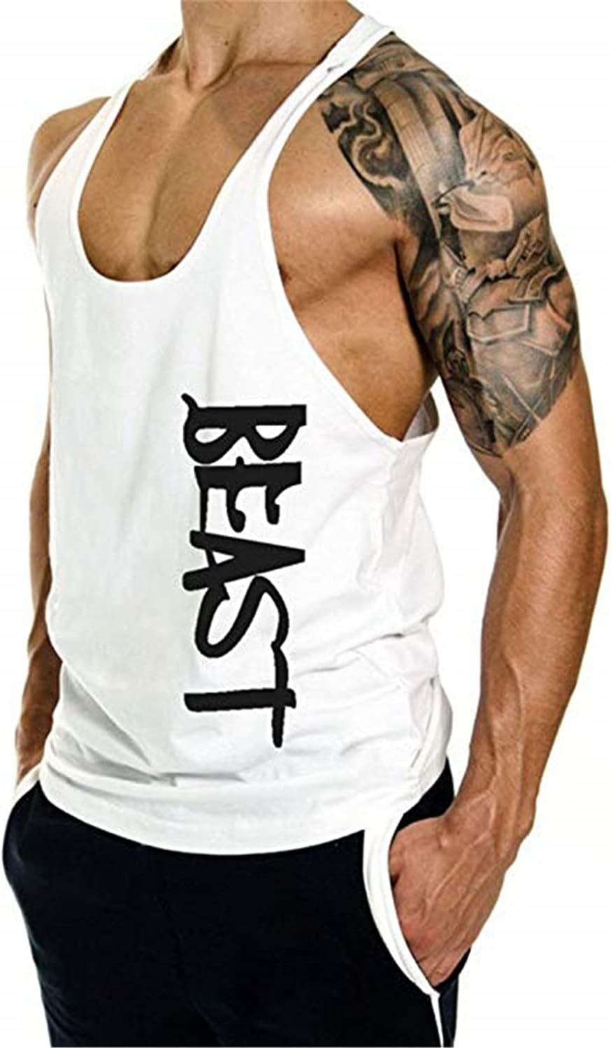 Beast bodybuilding linne bodybuilding sport träning t-shirts