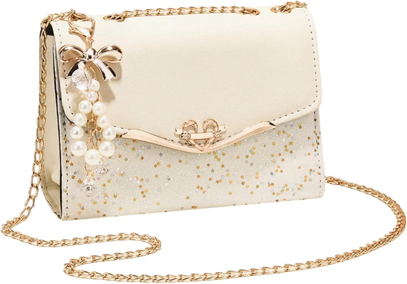 Glitter Axelväska - 20 * 8 * 14cm Wristlet Bag, Shiny Evening Handväska, Glittrande Party Carrier | Stylingsystem Bröllopsdräkter, Elegant Arrangemang Av Tillbehör Evenemang, För Utställning Av Fe
