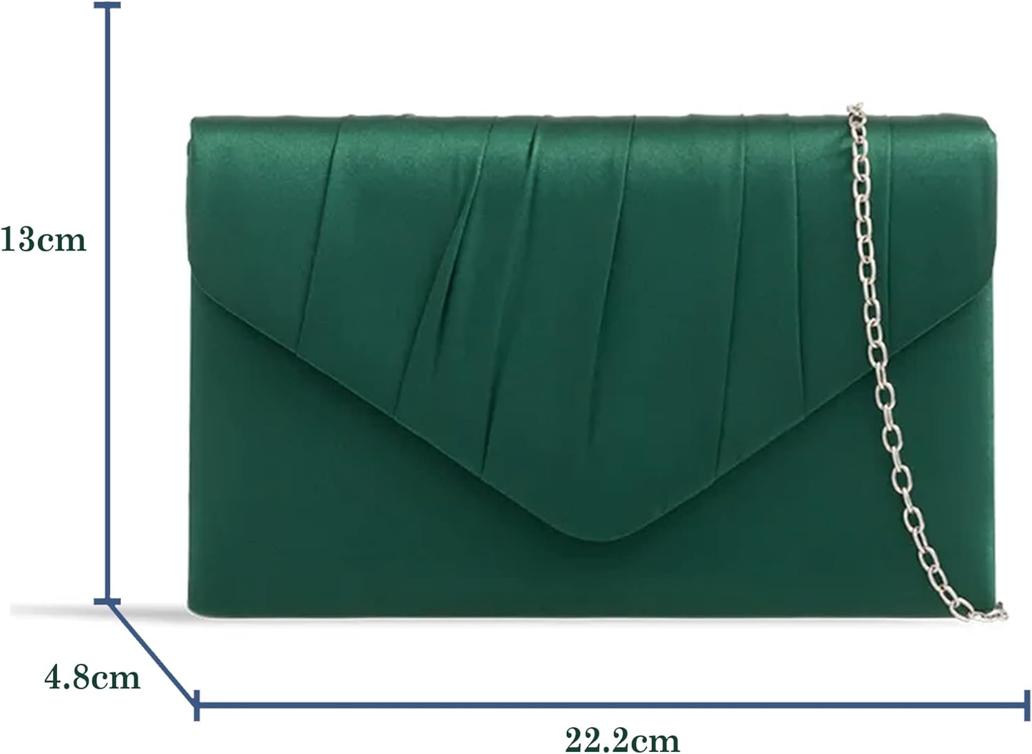 fi9® DAMER SATIN PARTY BORD BRIDAL EVENING CLUTCH HANDVÄSKA Handväska