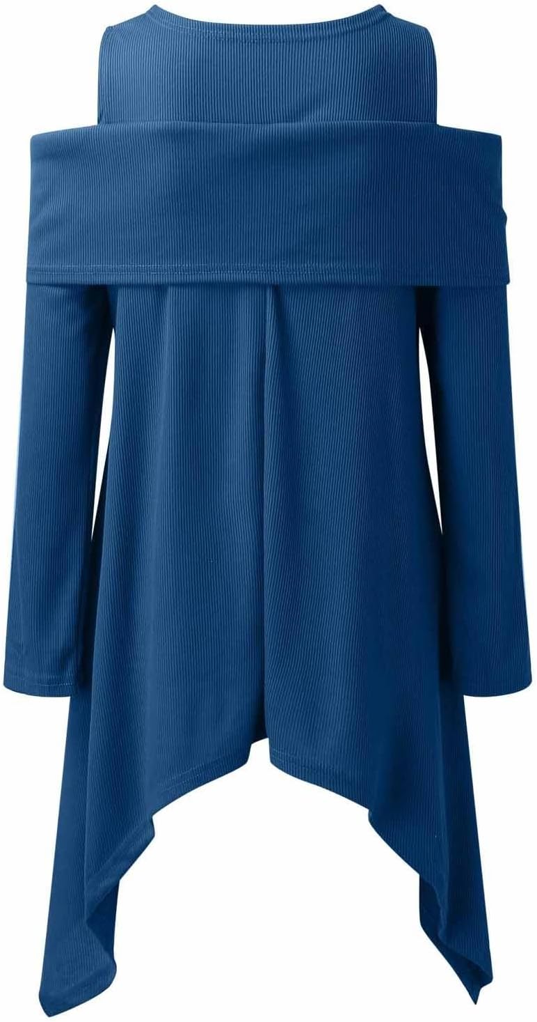 Snö långärmade skjortor dam långärmade blusar formell solid tunika toppar att bära med leggings avslappnade toppar för kvinnor trendig damer bomulls t-shirt
