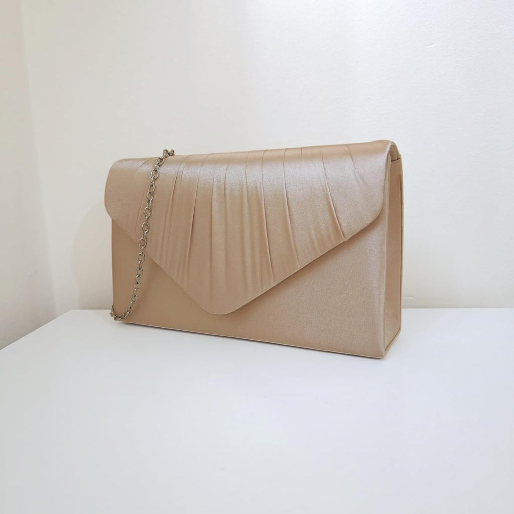 fi9® DAMER SATIN PARTY BORD BRIDAL EVENING CLUTCH HANDVÄSKA Handväska