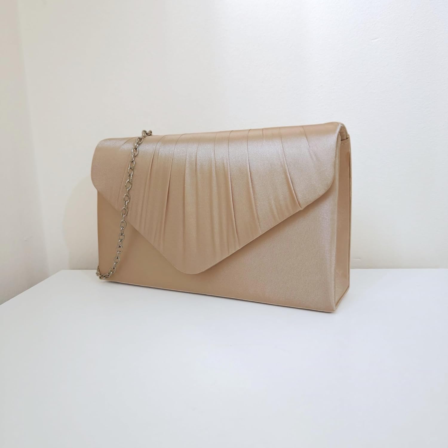 fi9® DAMER SATIN PARTY BORD BRIDAL EVENING CLUTCH HANDVÄSKA Handväska