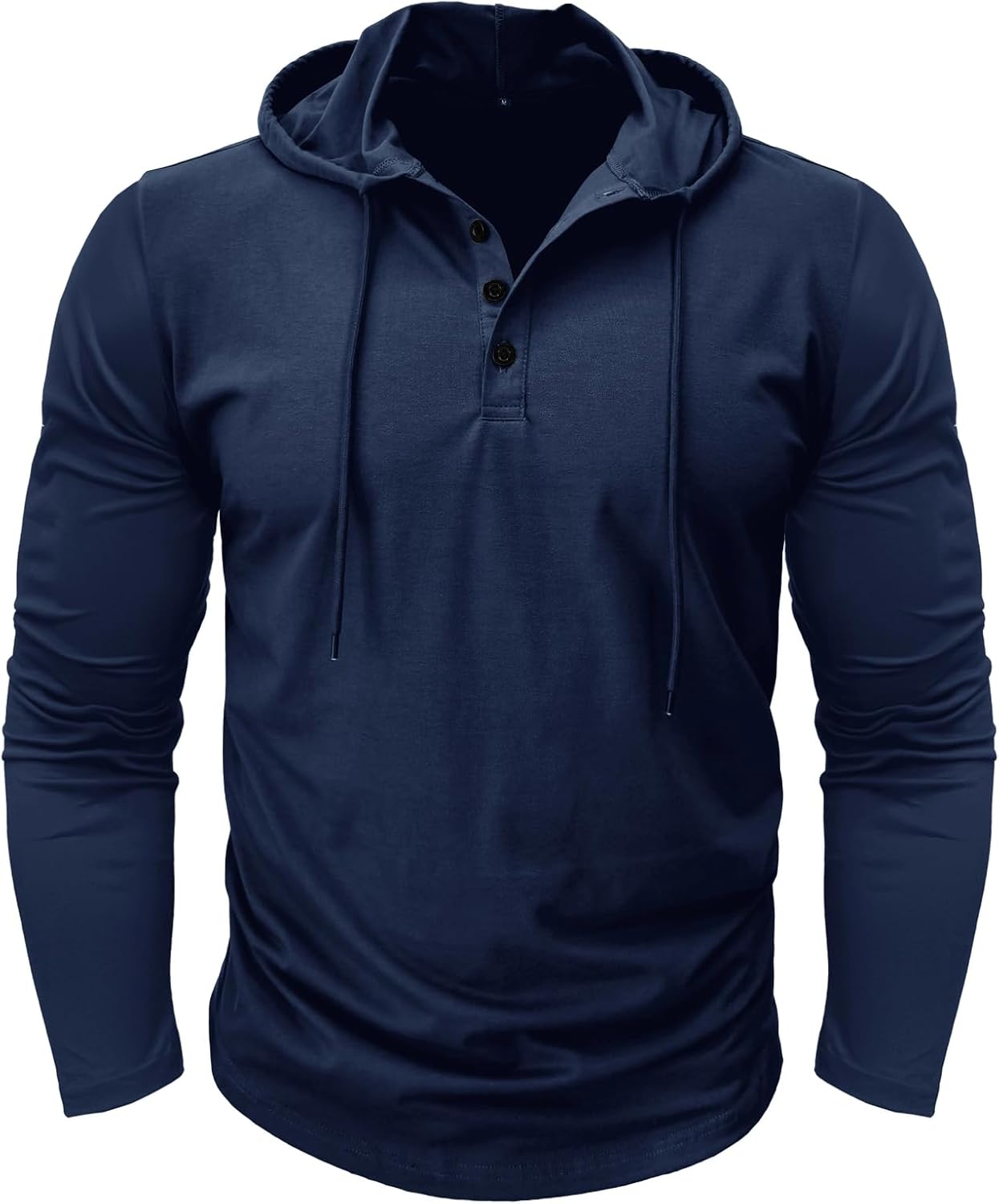 MakingDa Atletisk kortärmad huvtröja för män, moderiktig tränings- och gympullover, huvtröja, knapp, muskelpassform, somrig sweatshirt, lätt, hiphop, löpning, boxning, vandring, sport, tröja
