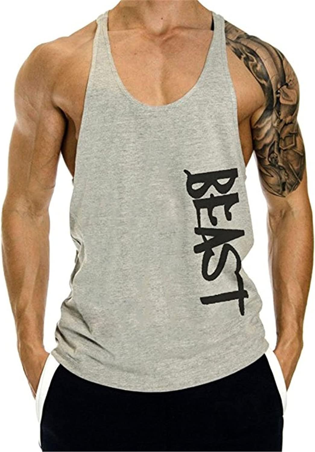 Beast bodybuilding linne bodybuilding sport träning t-shirts
