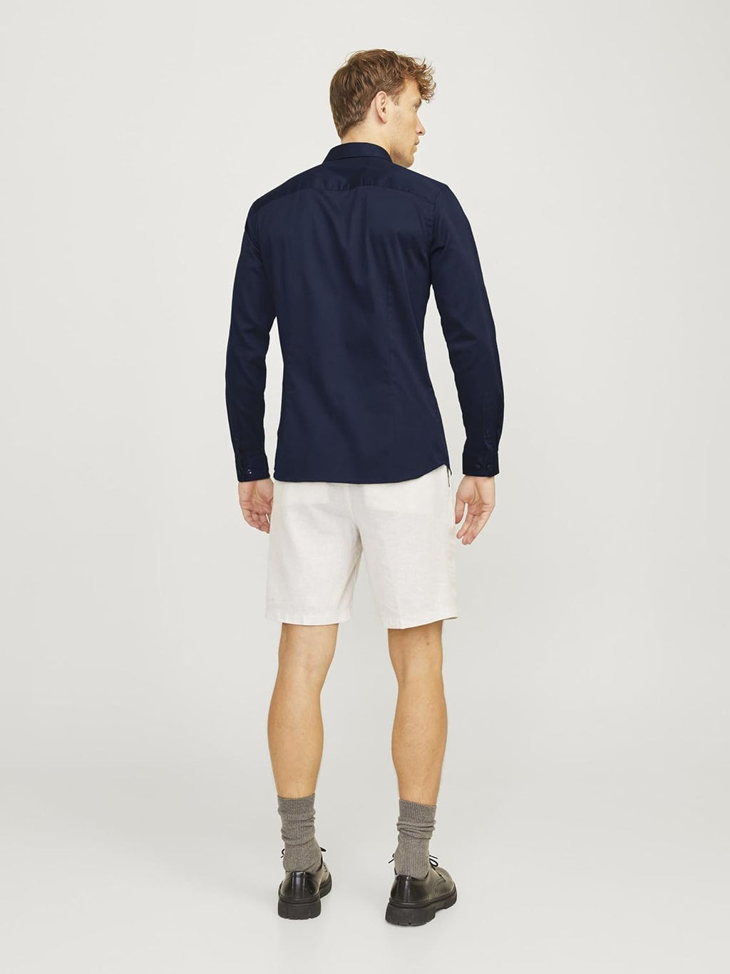 JACK & JONES herr Jjprparma skjorta L/S Noos JJPRPARMA SHIRT L/S NOOS (1-pack)