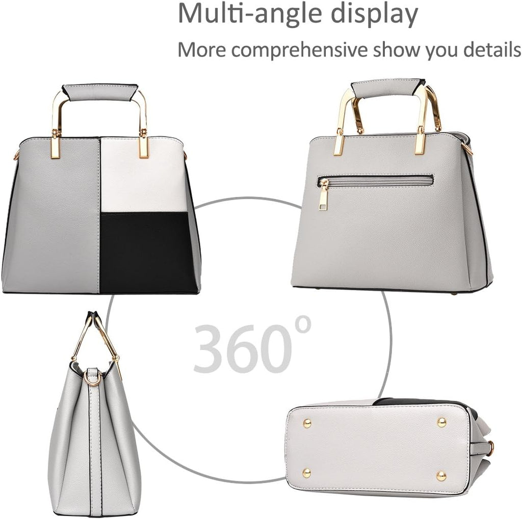 NICOLE&DORIS Dam axelväskor enkel axelväska crossbody messengerväska väska all satchel väska för dam PU läder
