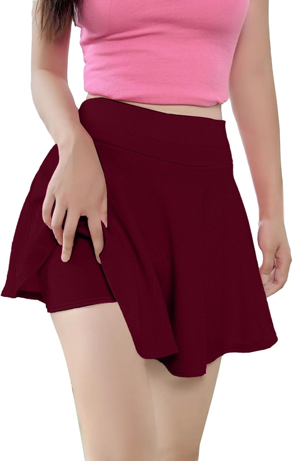 Dam Sommarklänning Plus Size Casual Koreansk Version Plisserad Kjol