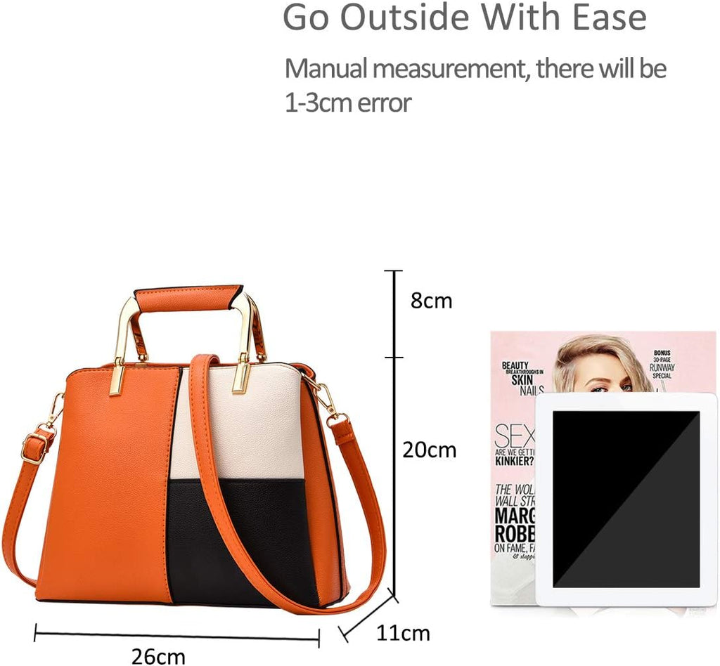 NICOLE&DORIS Dam axelväskor enkel axelväska crossbody messengerväska väska all satchel väska för dam PU läder