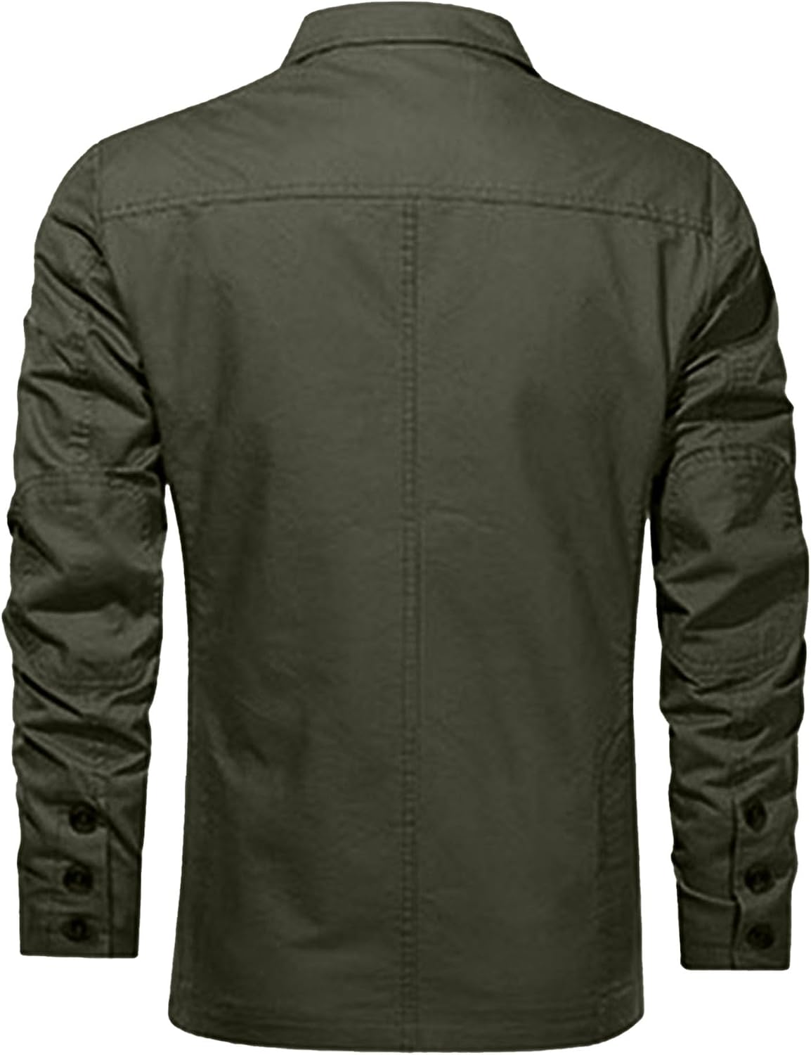 Randig randig twill kostym jacka bomull tre knappar sportrock vardaglig arbetskläder blazer för män