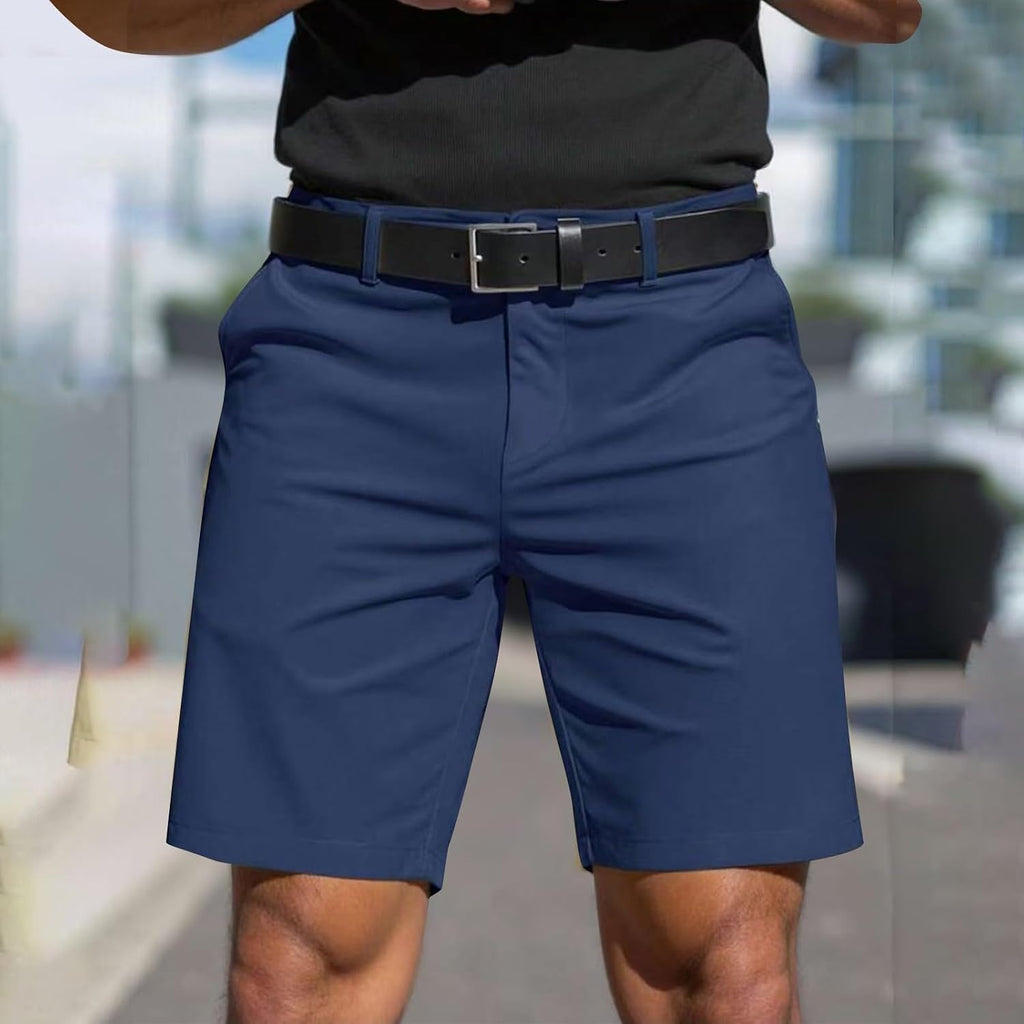 Herr Lagerarbete Shorts Plock Man Hållbar Slitstark Andas Elastisk Midja Förstärkt Fickor