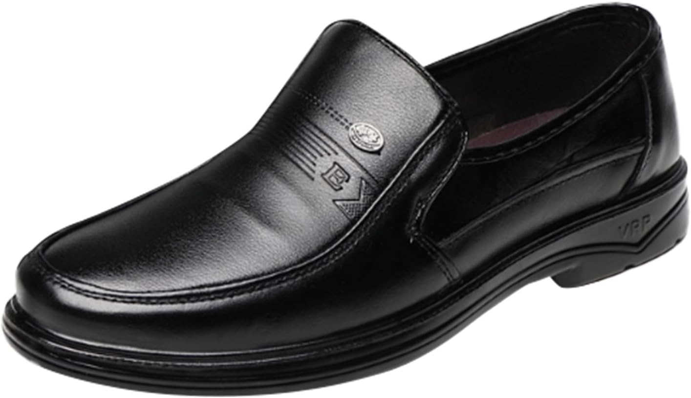 Herrskor, mockasiner, herrmockasiner utan snörning, fritidsbåtsskor, lätt klädd mockasin, ortopedisk slip-on sko för bröllop, kväll, arbete, bal